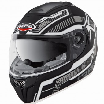 Caberg Ego Streamline Matt Black White