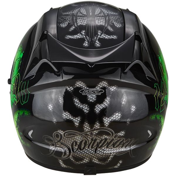 Scorpion EXO 1200 Air Tenebris Black Green