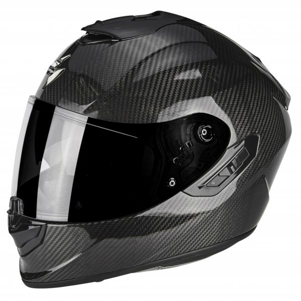 Scorpion Exo 1400 Air Carbon Solid + Kit Bluetooth Sena 5S Solo