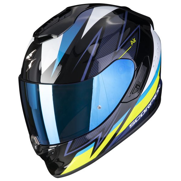 Integral Scorpion Exo 1400 Evo Air Thelios Black Blue Neon Yellow