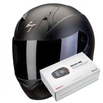 Casque Integral Scorpion Exo 390 Matt Black Casque Integral Scorpion Exo 390 Matt Black