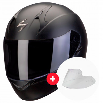 Integral Scorpion Exo 390 Matt Black + Visier