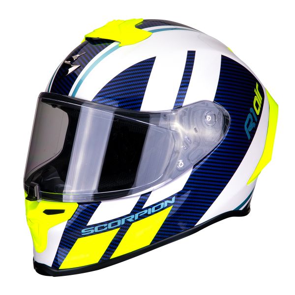 Integral Scorpion Exo R1 Air Corpus White Blue Yellow Neon