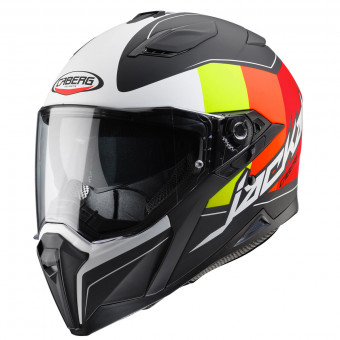 Integral Caberg Jackal Imola Matt Black Multifluo