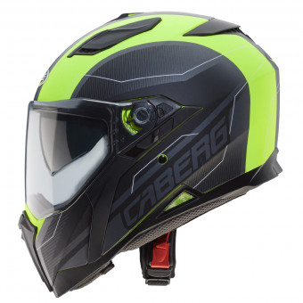 Caberg Jackal Supra Noir Anthracite Jaune Fluo