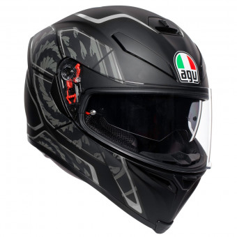 Integral AGV K-5 S Tornado Black Silver