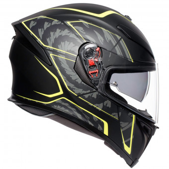 AGV K-5 S Tornado Black Yellow Neon