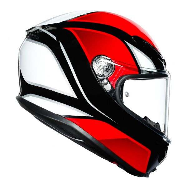 AGV K-6 Hyphen Black Red White