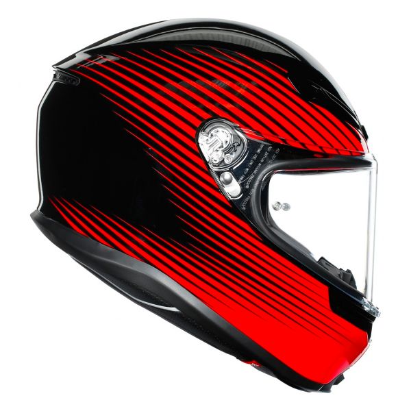 AGV K-6 Rush Black Red