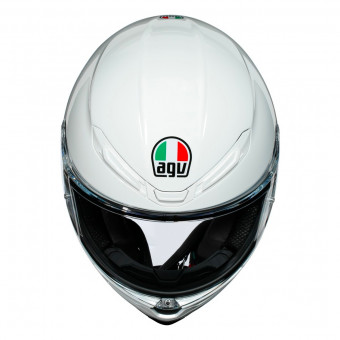 AGV K-6 Solid White