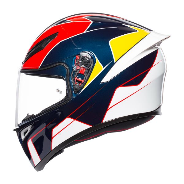AGV K1 Pitlane Blue Red Yellow