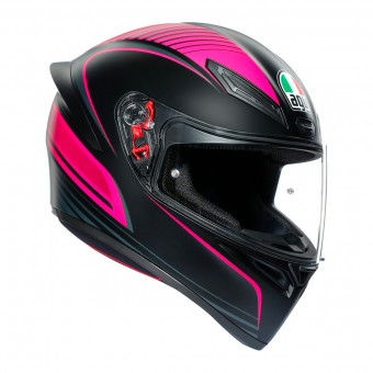 Integral AGV K1 Warmup Black Pink