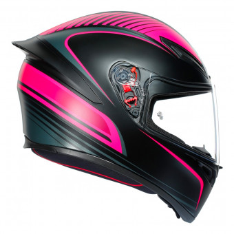 AGV K1 Warmup Black Pink