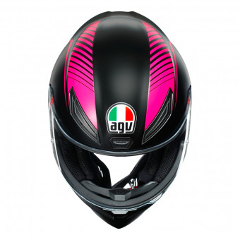 AGV K1 Warmup Black Pink