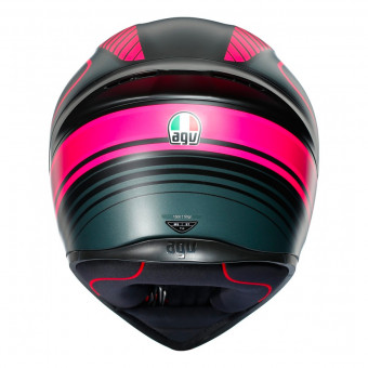 AGV K1 Warmup Black Pink