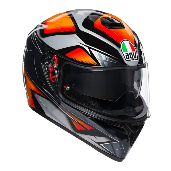 Integral AGV K3 SV Liquefy Black Orange