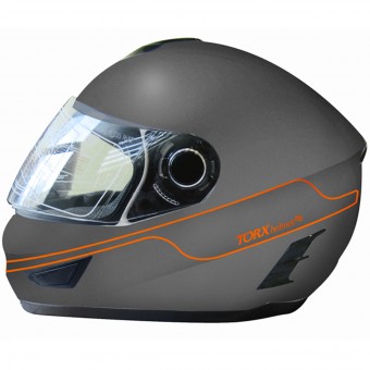 Casque Integral Torx Manson Matt Grey Casque Integral Torx Manson Matt Grey