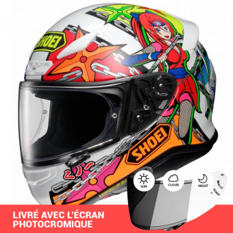 Integral Shoei NXR Stimuli TC10 + Photocromic Visor