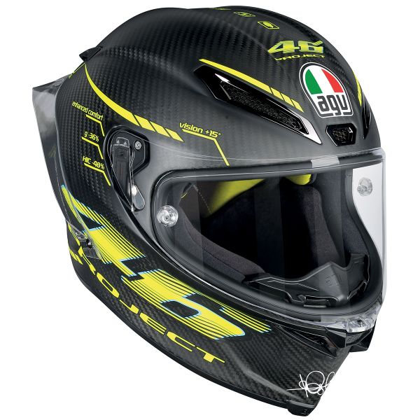 Integral AGV Pista GP R Top Project 46 2.0 Carbon Matt