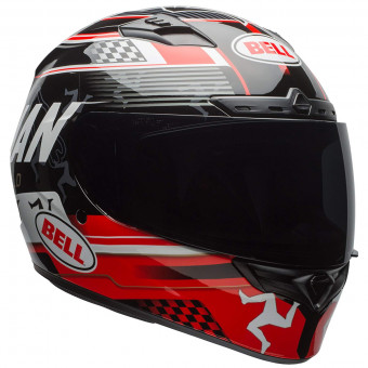 Casque Integral Bell Qualifier Dlx Mips Isle Of Man Black Red Casque Integral Bell Qualifier Dlx Mips Isle Of Man Black Red