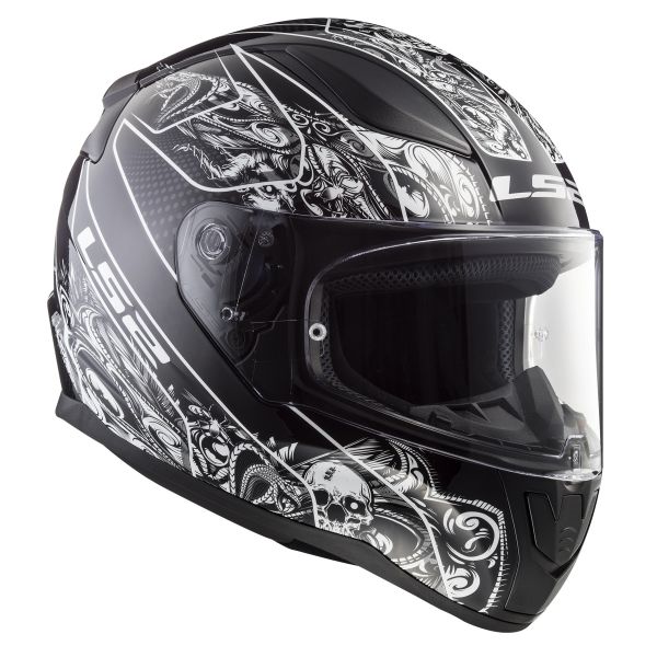 Integral LS2 Rapid Crypt Black White FF353