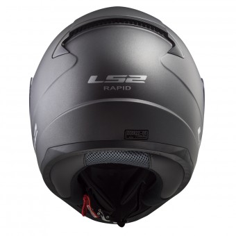 LS2 Rapid Solid Matt Titanium FF353