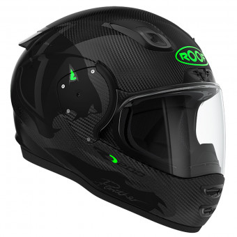 Integral Roof RO200 Carbon Panther Black Green Neon
