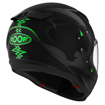 Roof RO200 Carbon Panther Black Green Neon
