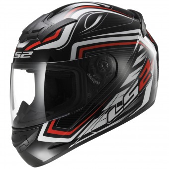 Integral LS2 Rookie Ranger Black Red FF352