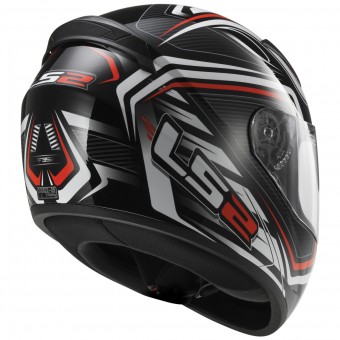 LS2 Rookie Ranger Black Red FF352