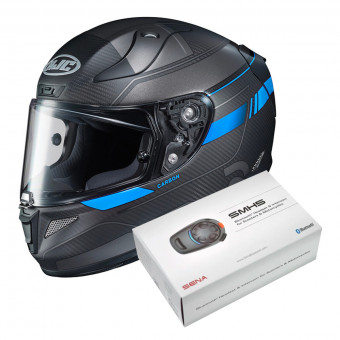 Integral HJC RPHA 11 Carbon Nakri MC2SF + Kit Bluetooth Sena SMH5