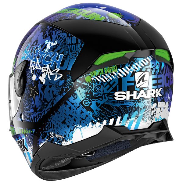 Shark Skwal 2.2 Noxxys KBG + Kit Bluetooth Sharktooth Prime