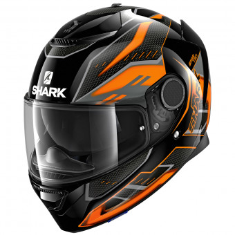 Casque Integral Shark Spartan 1.2 Antheon KOK Casque Integral Shark Spartan 1.2 Antheon KOK