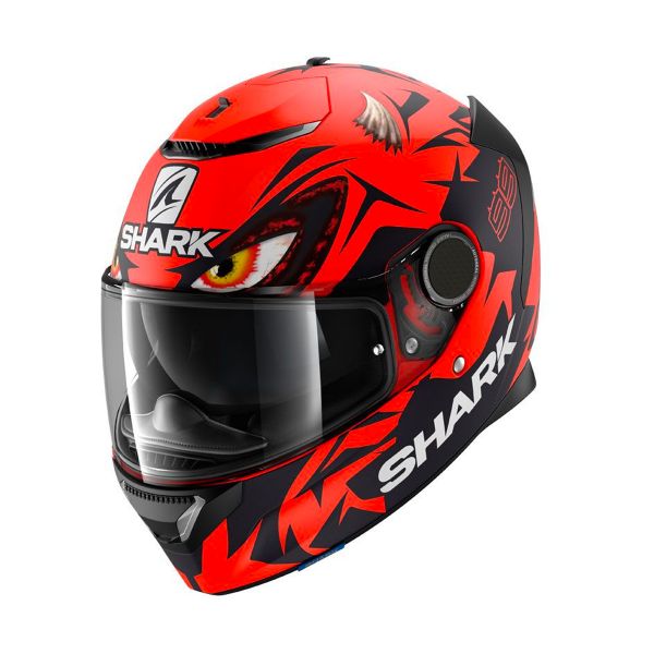 Shark Spartan 1.2 Replic Lorenzo Austrian GP Mat RKR + Kit Bluetooth Sena SMH5