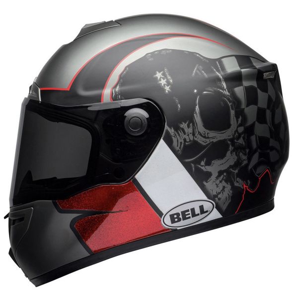 Bell Srt Hart Luck Charcoal White Red