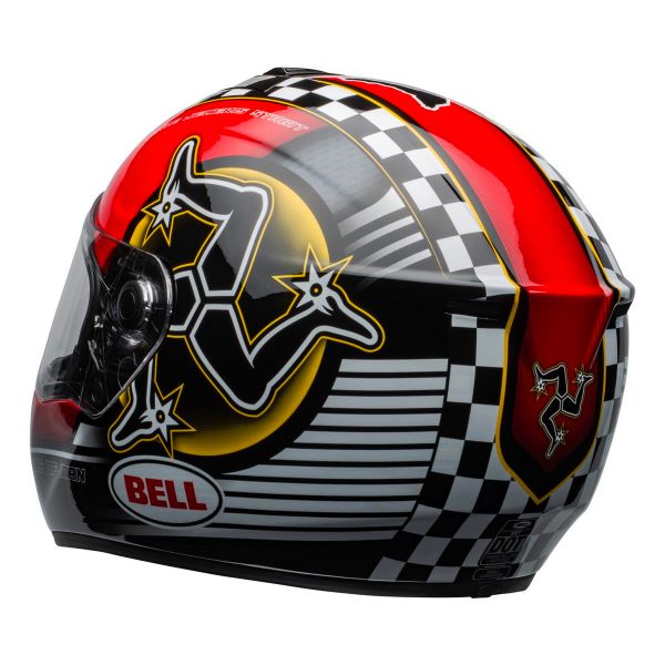 Bell Srt Isle Of Man Black Red