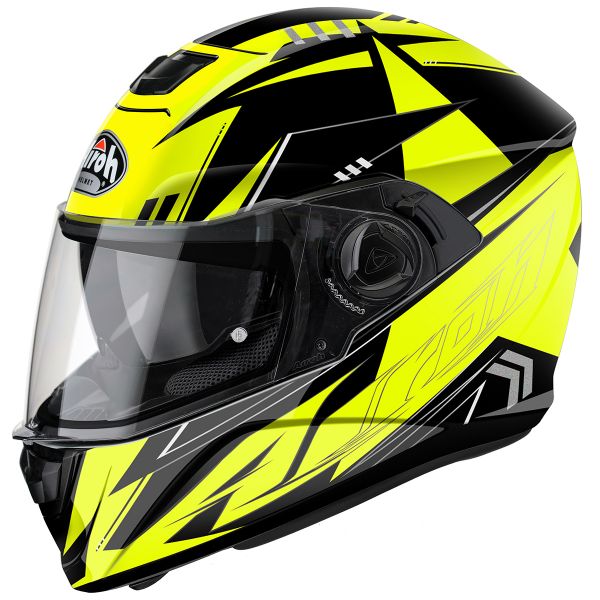 Integral Airoh Storm Battle Yellow