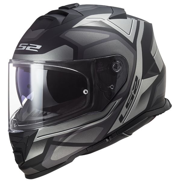 LS2 Storm Faster Matt Titanium FF800