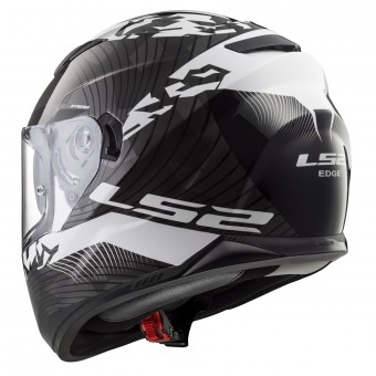LS2 Stream Evo Hype Black White Titanium FF320