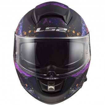 LS2 Vector Cosmos Matt Black Pink FF397