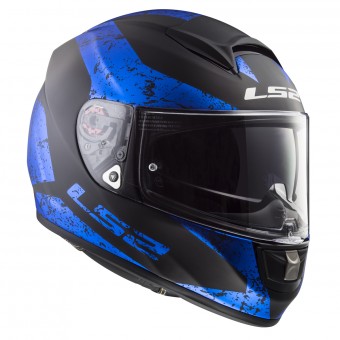Integral LS2 Vector Sign Matt Black Blue FF397