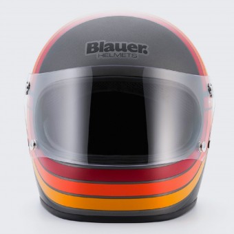 Casque Integral Blauer Vintage 80 s Grau Casque Integral Blauer Vintage 80 s Grau