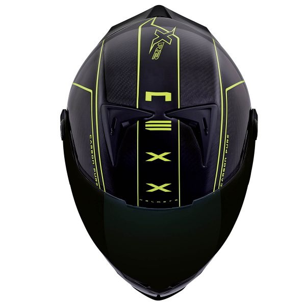 Nexx X.R2 Carbon Pure Neon Gelb