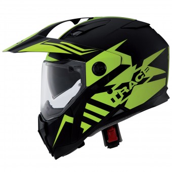 Caberg Xtrace Lux Matt Black Yellow Fluo