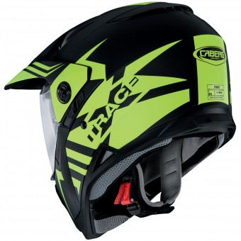 Caberg Xtrace Lux Matt Black Yellow Fluo
