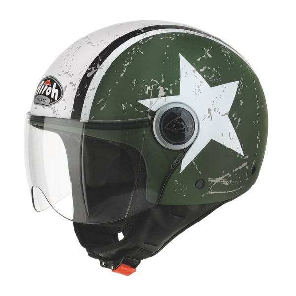 Jet Airoh Compact Shield Khaki Matt