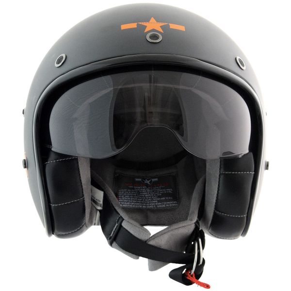 HARISSON Corsair Star Deco Grau Mat Orange