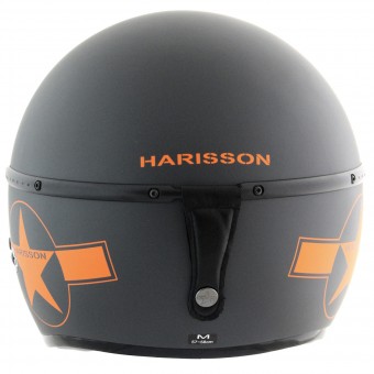 HARISSON Corsair Star Deco Grau Mat Orange