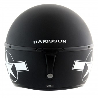 HARISSON Corsair Star Deco Schwarz Matt Wei