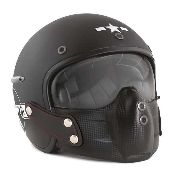 HARISSON Corsair Star Deco Schwarz Matt Weiß